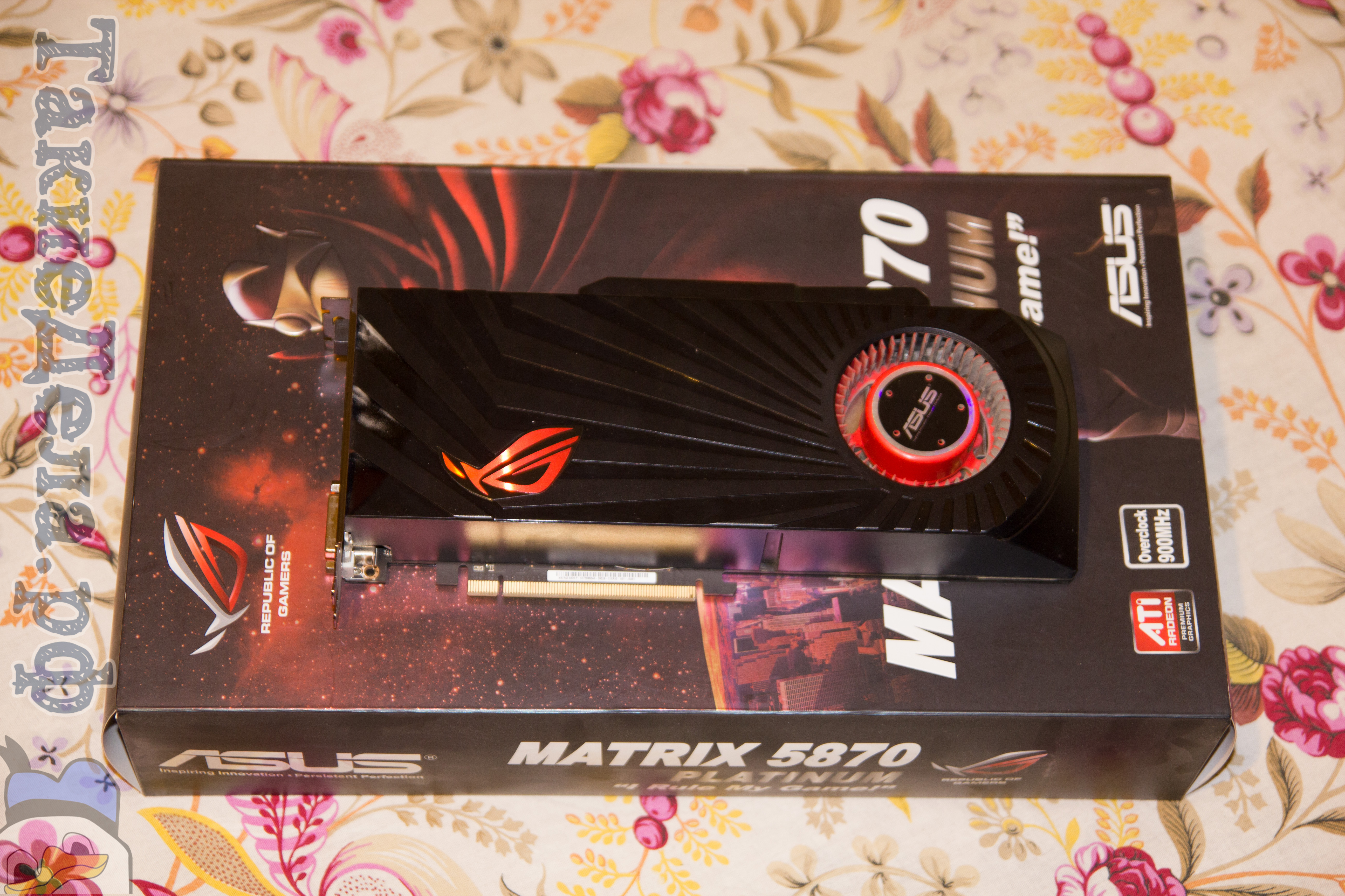 Видеокарта ASUS MATRIX 5870 Platinum (Radeon HD 5870) — ПРОДАНО! « ТакиеДела